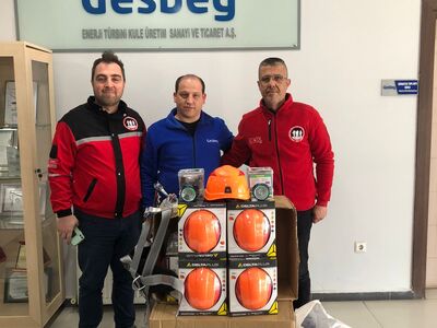 Gesbey’den GADAK ve Bandırma 911’e Destek